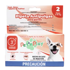 Pipeta Antipulgas (2 a 10 kg)